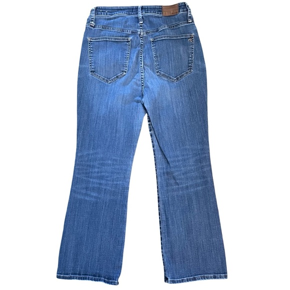 Madewell Curvy Cali Demi Boot Cut Jean Mid Rise Flare Blue Denim Jean Size 29 - Picture 5 of 14